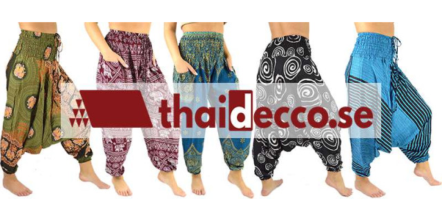 Ilmavat rayon-housut – mukavat & viileät thaimaalaiset mallit