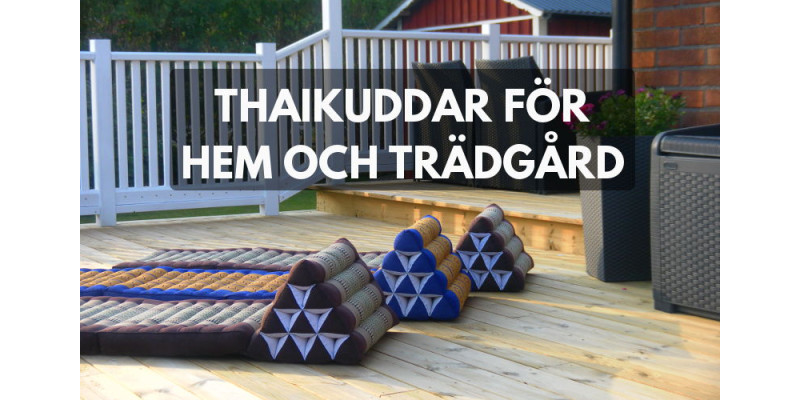 Kapok-thaintyynyt – istuintyynyt & rentoutumiseen kotiin ja puutarhaan