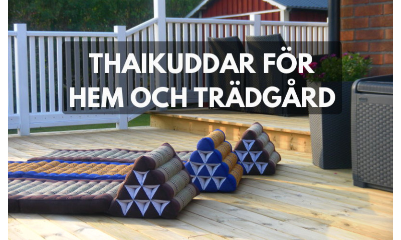 Kapok-thaintyynyt – istuintyynyt & rentoutumiseen kotiin ja puutarhaan