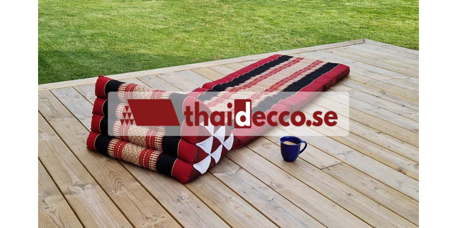 Taitettavat thaipatjat ja thaityynyt Thaimaasta