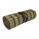Rullattava kapok-patja 200x100x5 cm ruskea-beige