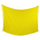 Kirkkaan keltainen sarong aurinkoon, kylpyyn, mitat 180x115 cm, joka on viileä rantavaate, joka on nopeasti kuivuva